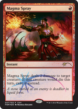 (Promo-FNM)Magma Spray/マグマのしぶき